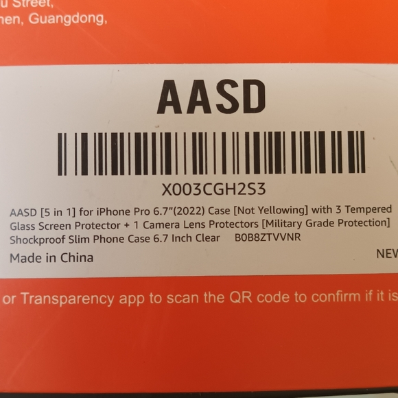 AASD (5 IN 1) iPhone Pro 6.7" Case - Picture 2 of 3